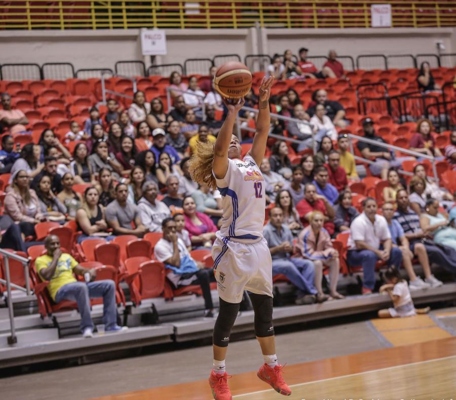 Dayshalee Salamán aportó 22 puntos. (Suministrada) (semisquare-x3)
