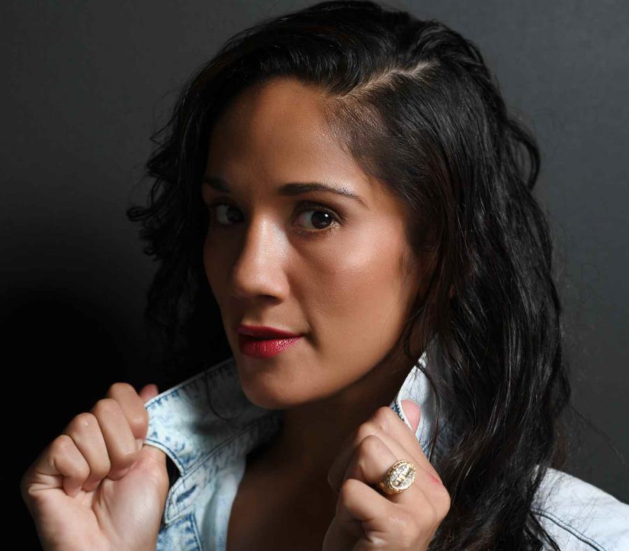 Con 28 años, Amanda Serrano busca ganar un título mundial en un sexto peso. Su próxima pelea será el viernes, 21 de julio, en San Juan. (semisquare-x3)