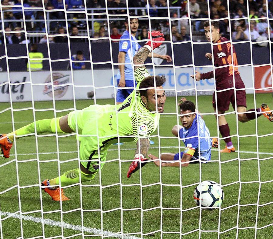 Gol de Coutinho en el partido. (AP) (semisquare-x3)