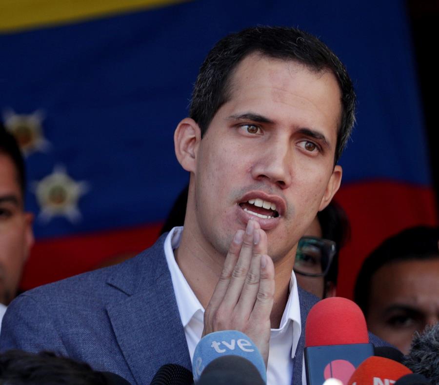 Guaidó acusó el domingo a Maduro y a su gobierno de ser