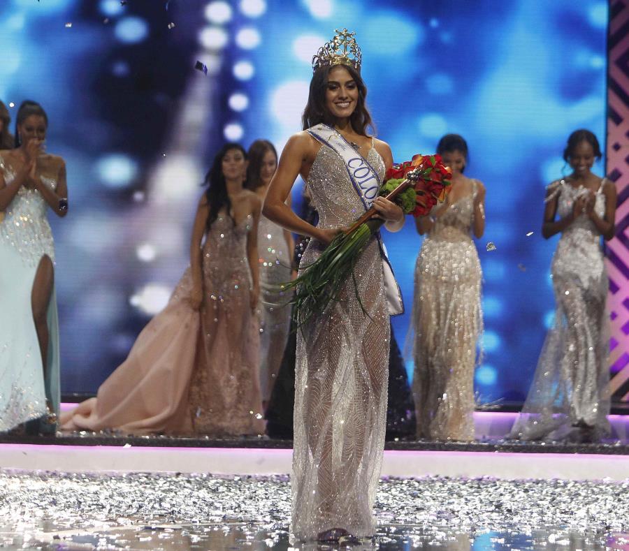 La nueva Miss Colombia, Valeria Morales Delgado, es estudiante de comunicación. (EFE) (semisquare-x3)