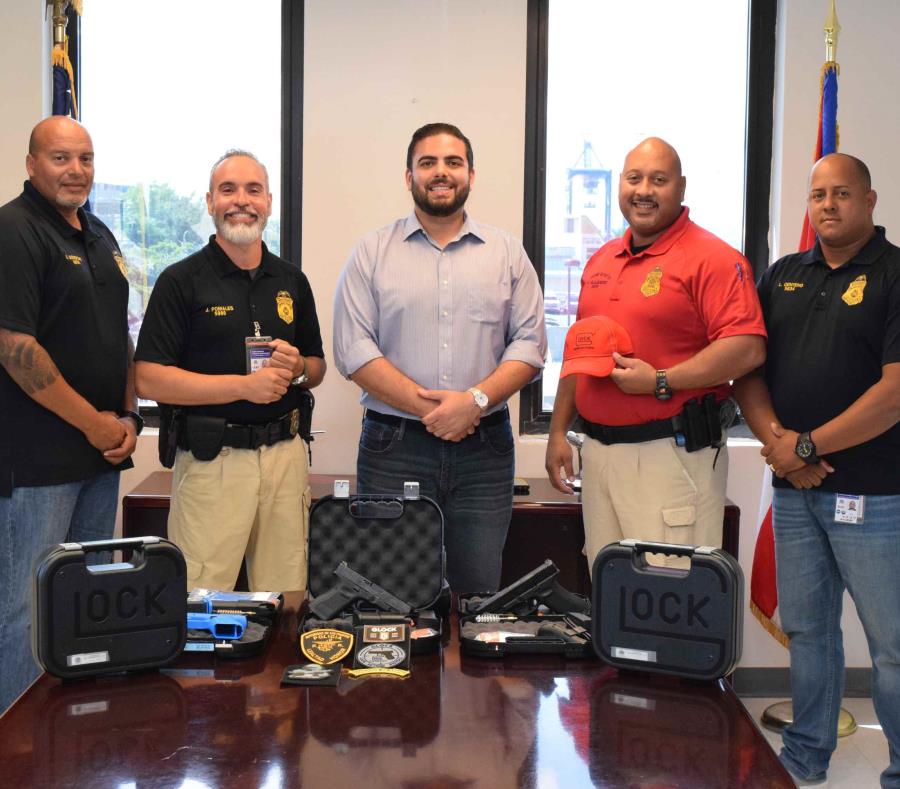 Las armas fueron sufragadas con fondos federales. (GFR Media) (semisquare-x3)