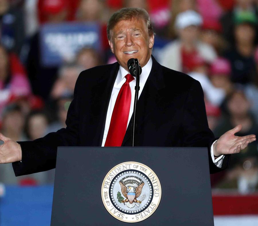 Donald Trump, presidente de Estados Unidos. (AP / Jeff Roberson) (semisquare-x3)