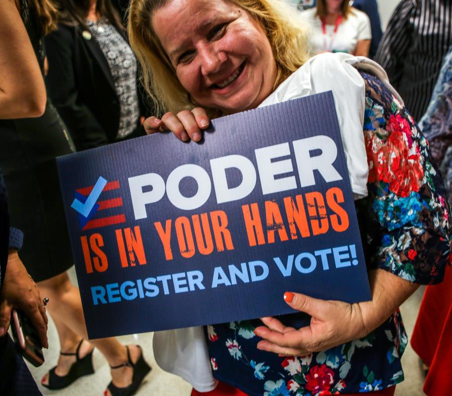 La participación en las pasadas primarias ha avivado el entusiasmo entre organizaciones que buscan reclutar nuevos electores boricuas en Florida. (GFR Media) (semisquare-x3)