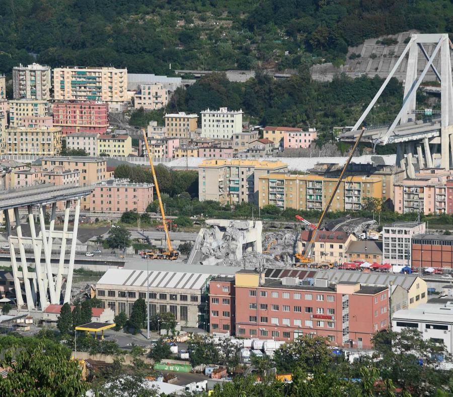 El Morandi de Génova es el quinto puente que colapsa en Italia en cinco años (semisquare-x3)