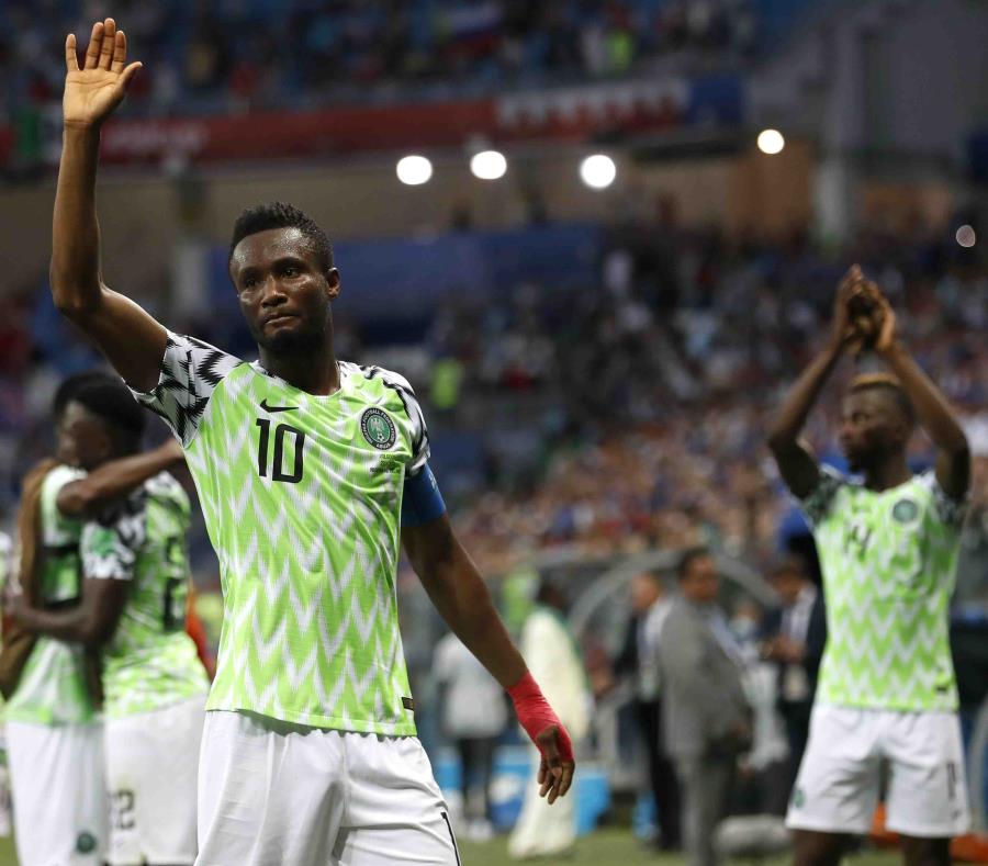 John Obi Mikel es el capitán de la selección de fútbol de Nigeria. (AP) (semisquare-x3)
