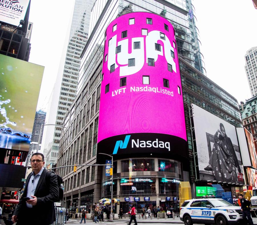 Lyft dio un brinco de 8.7% para venderse en $78.29 la acción. (EFE/ Alba Vigaray) (semisquare-x3)