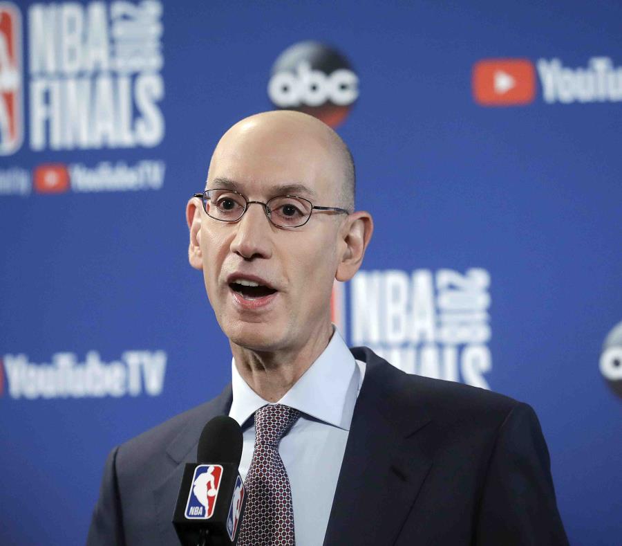 Adam Silver, comisionado de la NBA. (AP) (semisquare-x3)