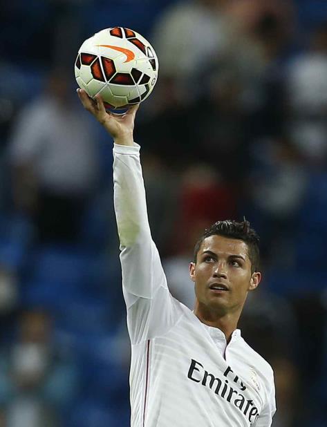 Cristiano Ronaldo conquistó cuatro 'Champions' en 5 años con Real Madrid. (AP) (vertical-x1)