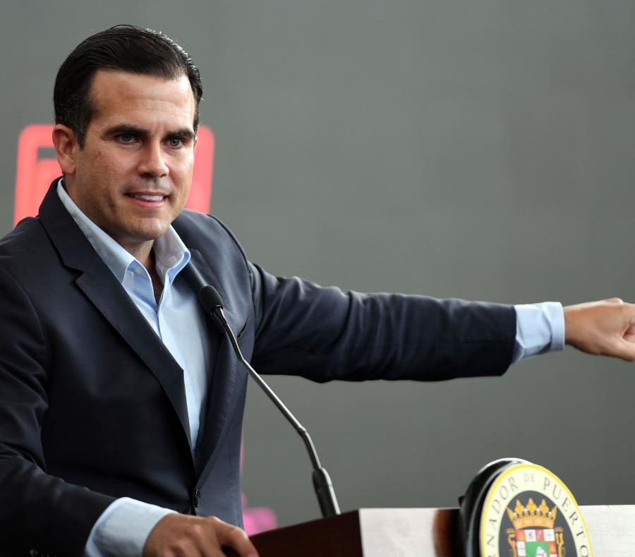 En la foto está Ricardo Rosselló, gobernador de Puerto Rico. (semisquare-x3)
