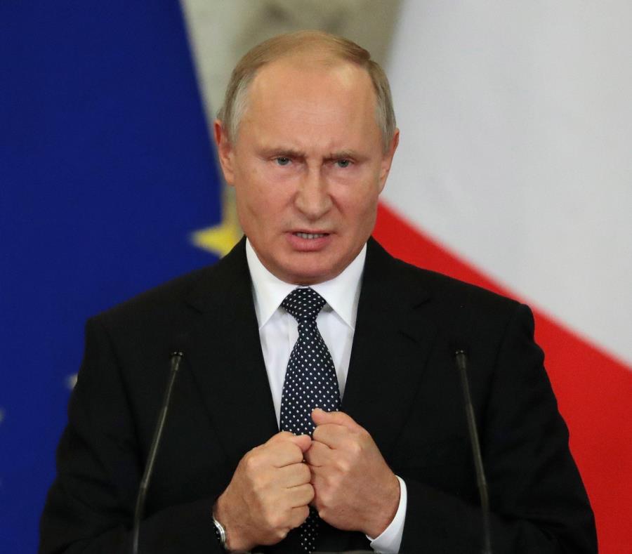 El presidente ruso, Vladímir Putin, dio por hecha la salida de EE.UU. del tratado de eliminación de misiles nucleares de medio y corto alcance (INF) (semisquare-x3)