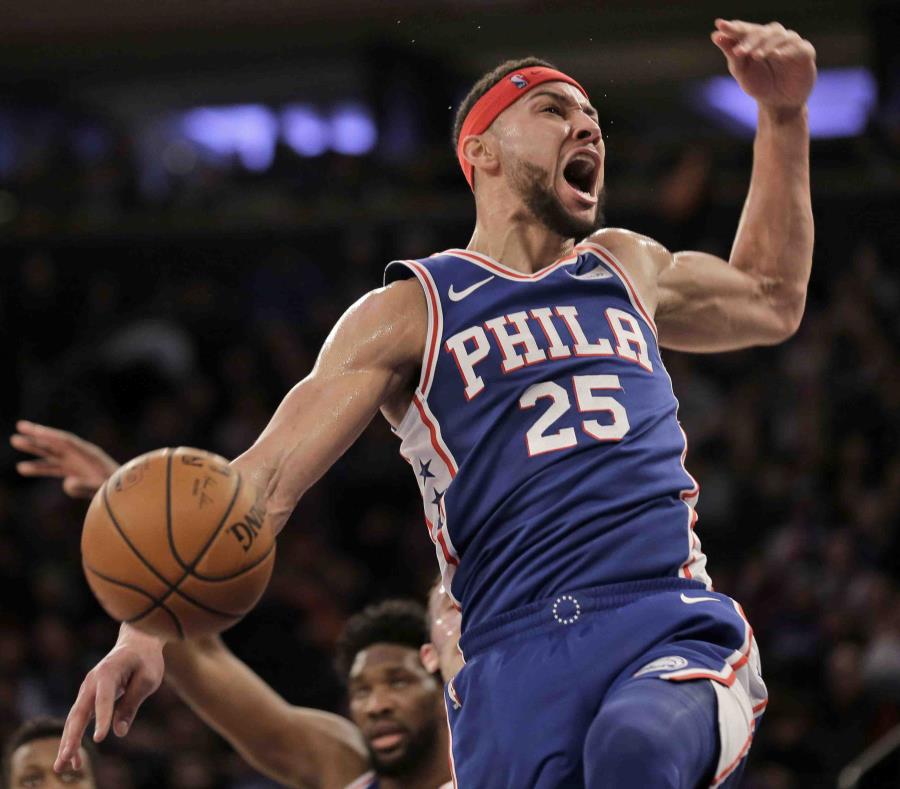 Ben Simmons anotó 20 puntos. (AP) (semisquare-x3)