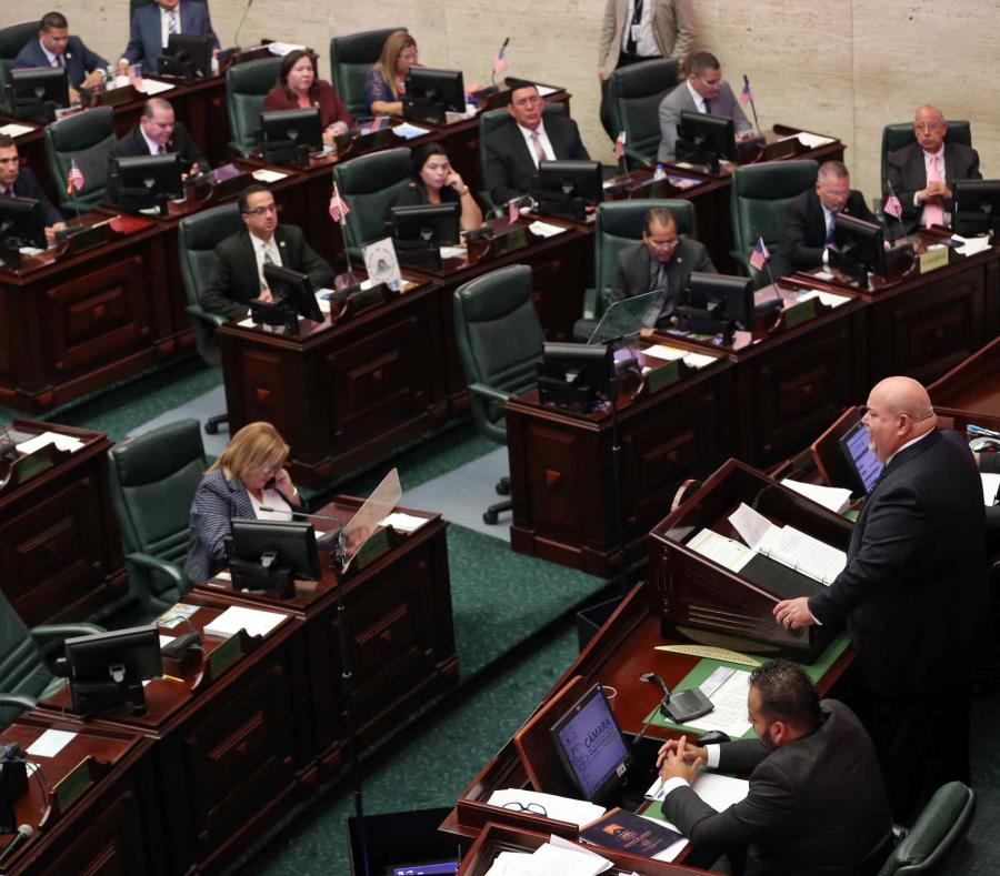Una sesión de la Cámara de Representantes. (GFR Media) (semisquare-x3)