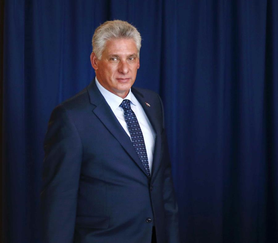 Díaz-Canel se encuentra en Nueva York. (AP) (semisquare-x3)