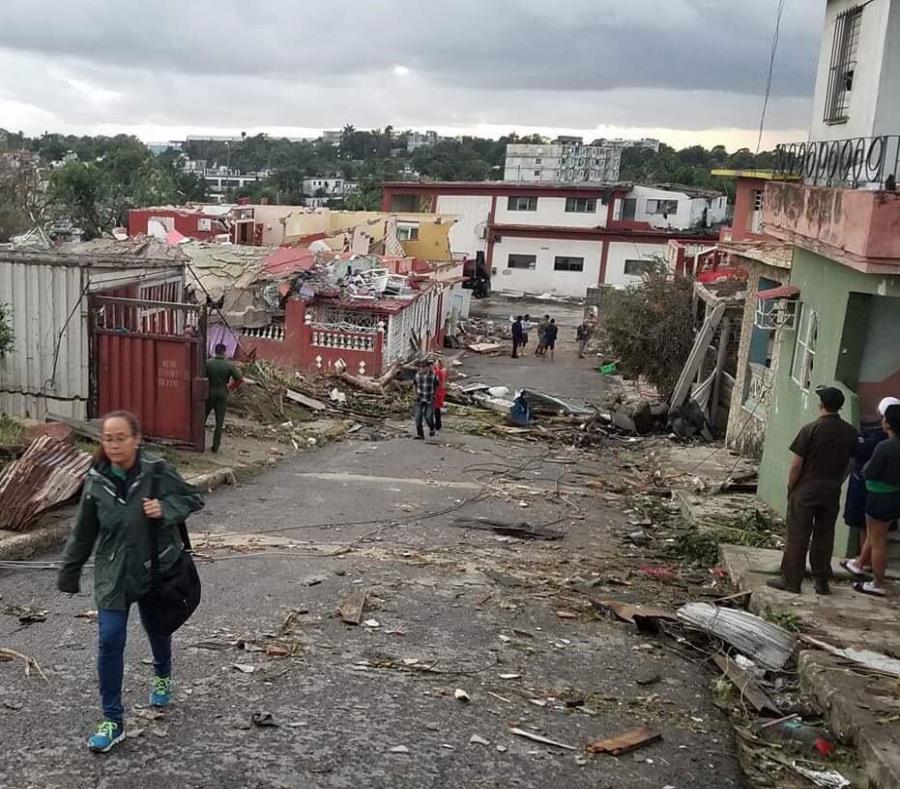 Resultado de imagen para Aumentan a 3,780 las viviendas daÃ±adas en La Habana por intenso tornado