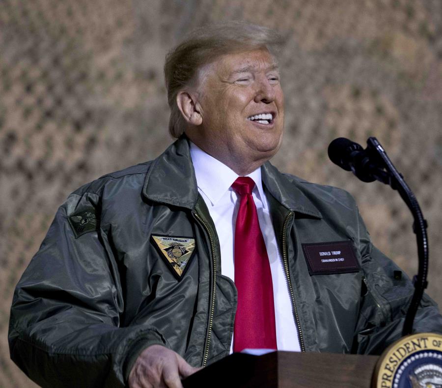 Donald Trump, el presidente. (AP) (semisquare-x3)