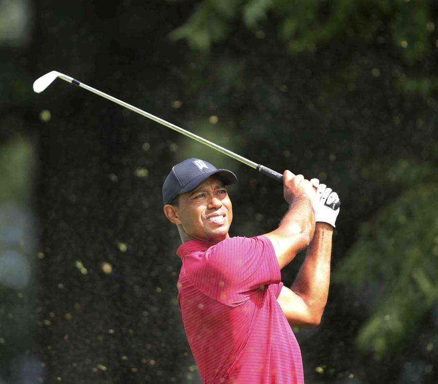 Tiger Woods durante el torneo de Northern Trust en Nueva Jersey. (AP) (semisquare-x3)
