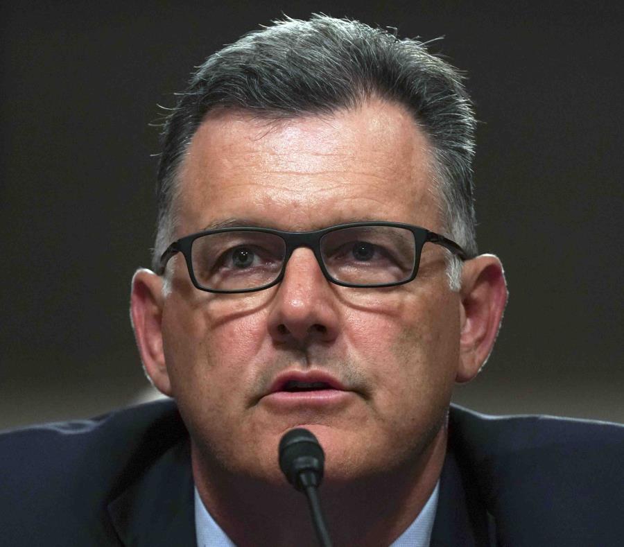 El expresidente de la Federación de Gimnasia de Estados Unidos, Steve Penny, renunció bajo presiones en marzo de 2017. (AP) (semisquare-x3)