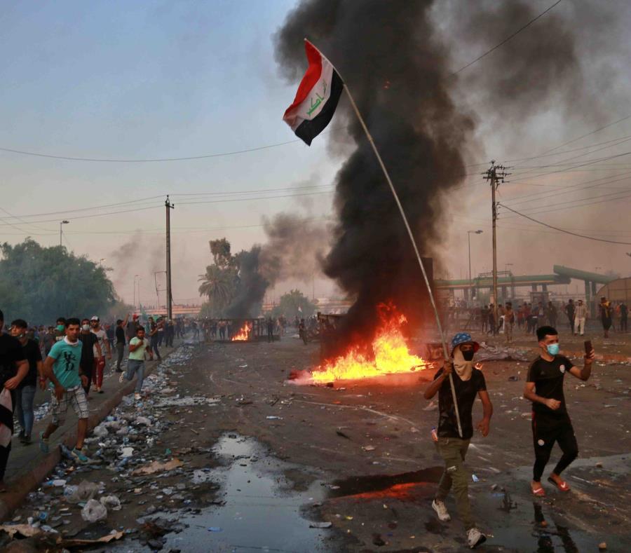 Resultado de imagen para protestas en irak