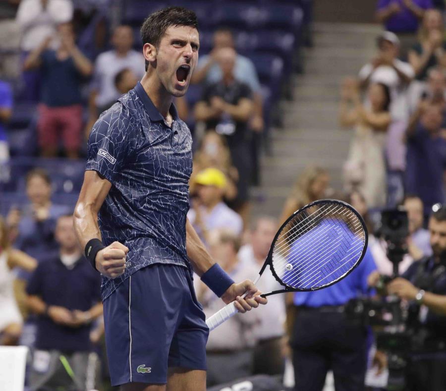 Novak Djokovic celebra su victoria. (AP) (semisquare-x3)