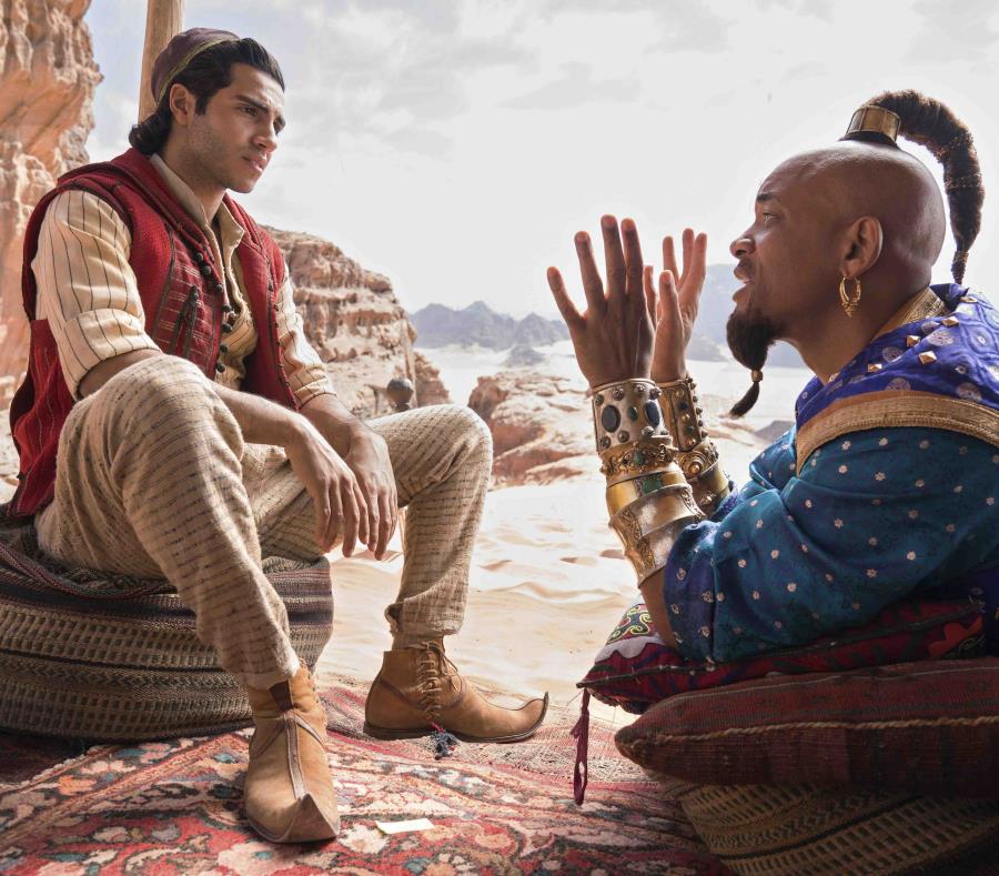 Se espera que Aladdin supere para el lunes la marca de los $100 millones. (AP) (semisquare-x3)