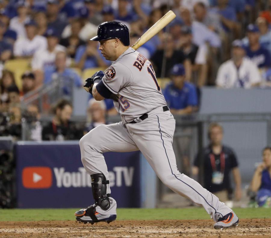 Carlos Beltrán capturó, este año, su primer y único anillo de Serie Mundial cuando los Astros de Houston superaron a los Dodgers de Los Ángeles en siete partidos. (AP / Matt Slocum) (semisquare-x3)