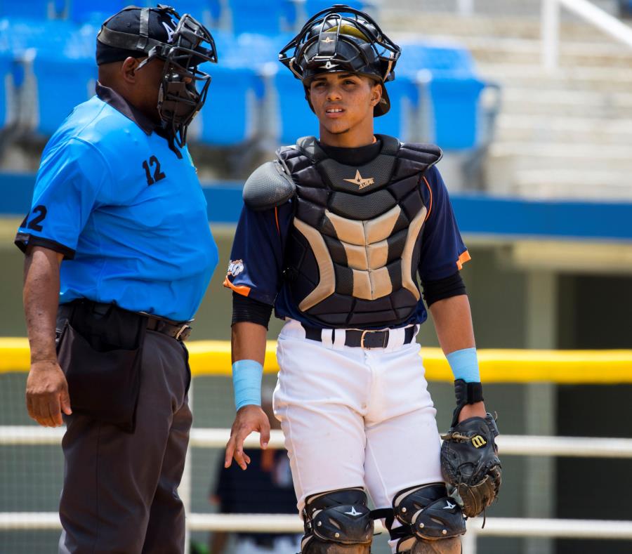 Xavier Valentín, hijo del exjugador Javier Valentín, fue seleccionado por la organización de los Vigilantes de Texas en la ronda número 19. (semisquare-x3)