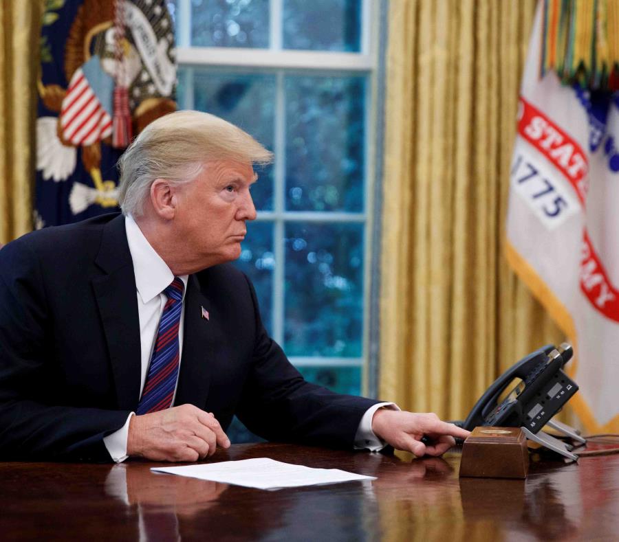 Donald Trump, presidente de Estados Unidos. (EFE) (semisquare-x3)