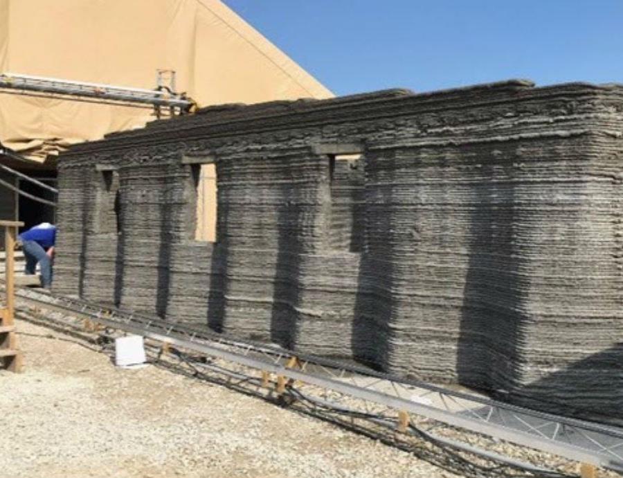 El ejército de EE.UU. construye campamentos por medio de una enorme impresora 3D (semisquare-x3)