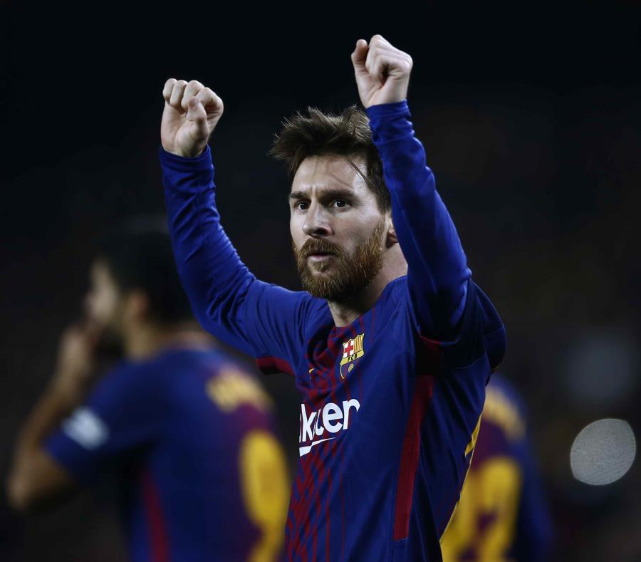 El estelar delantero argentino Lionel Messi comenzó el choque contra el Espanyol en el banco. (AP / Manu Fernández) (semisquare-x3)