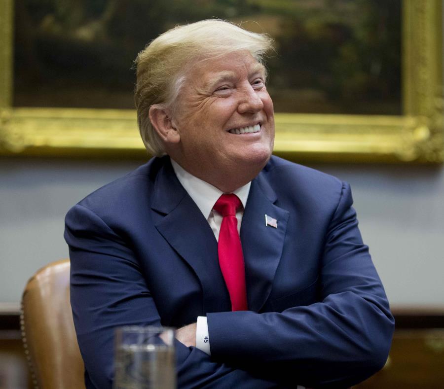 El presidente de Estados Unidos, Donald Trump (semisquare-x3)