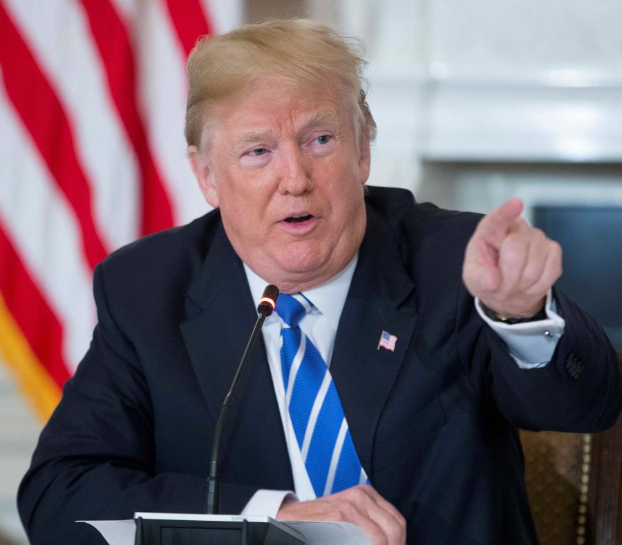 Donald Trump ha descrito al cambio climático como una “farsa”. (EFE / Michael Reynolds) (semisquare-x3)