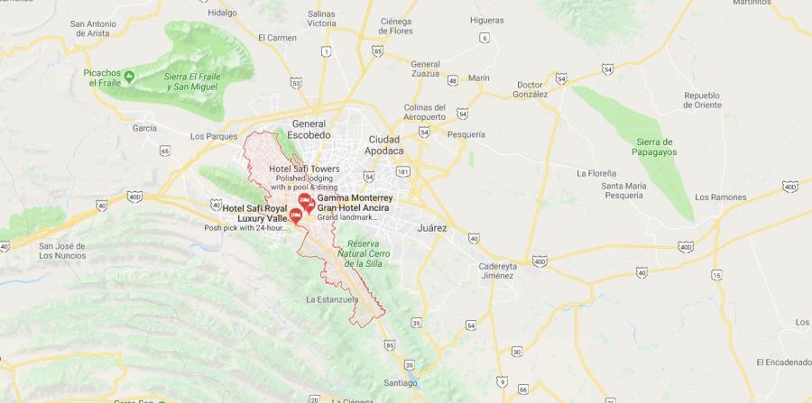 Las dos víctimas fueron rescatadas por miembros de la unidad especializada antisecuestros el sábado en el suburbio de Juárez, a las afueras de Monterrey. (horizontal-x3)