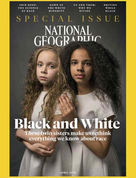 Imagen de la portada que será publicada en abril y que tratará el tema del racismo. (AP) (vertical-x1)