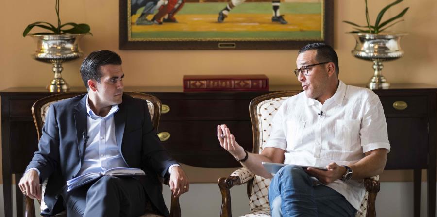 Ricardo Rosselló and Fernando Gil. (horizontal-x3)