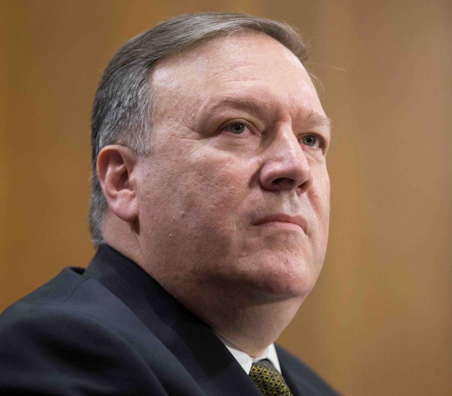 El secretario de Estados de Estados Unidos, Mike Pompeo (semisquare-x3)