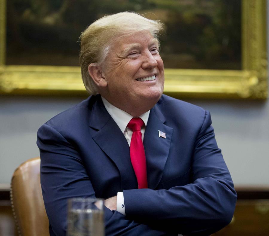 El presidente de Estados Unidos, Donald Trump (semisquare-x3)