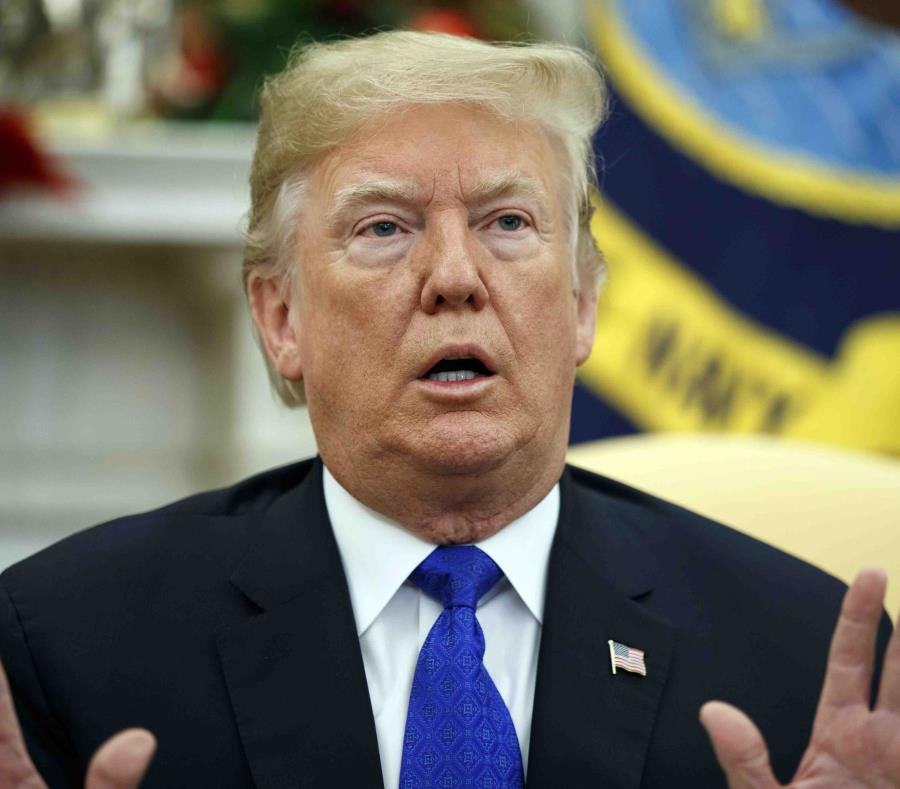 El presidente de Estados Unidos, Donald Trump (semisquare-x3)