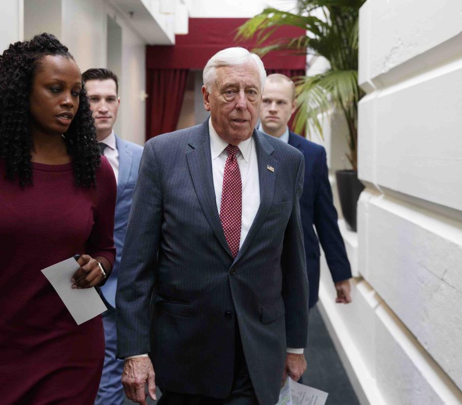 Steny Hoyer, el líder de la mayoría demócrata. (AP Photo/Carolyn Kaster) (semisquare-x3)