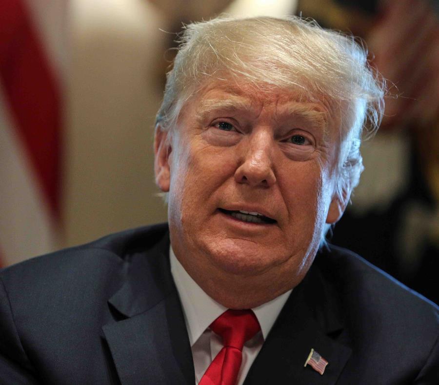 El presidente estadounidense, Donald Trump, aseguró que Estados Unidos no había recibido nada más que
