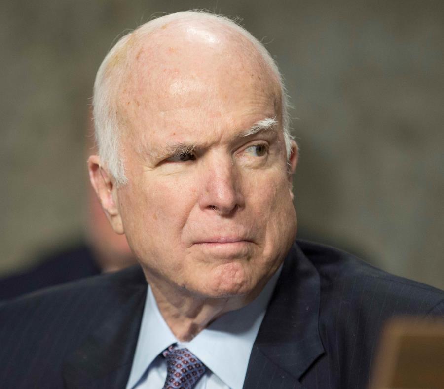 Tres altos funcionarios de la administración de Trump irán en su representación al funeral de McCain, arriba. (GFR Media) (semisquare-x3)