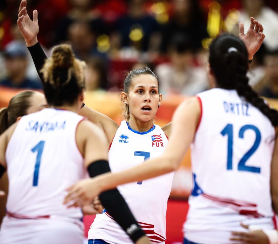 La esquina Stephanie Enright es una de las jugadoras convocadas para los entrenamientos de la Preselección de voleibol femenino. (GFR Media) (semisquare-x3)