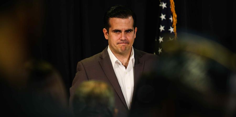 El gobernador de Puerto Rico, Ricardo Rosselló Nevares, durante una reunión que llevó a cabo con la comunidad puertorriqueña de la Florida Central. (horizontal-x3)