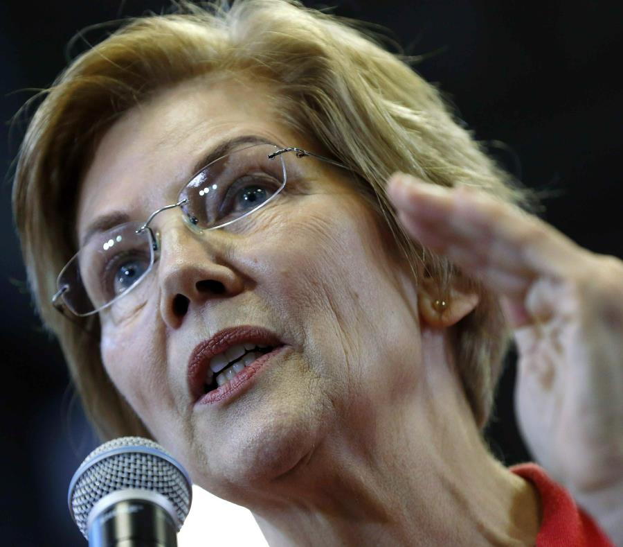 Elizabeth Warren senadora de Estados Unidos