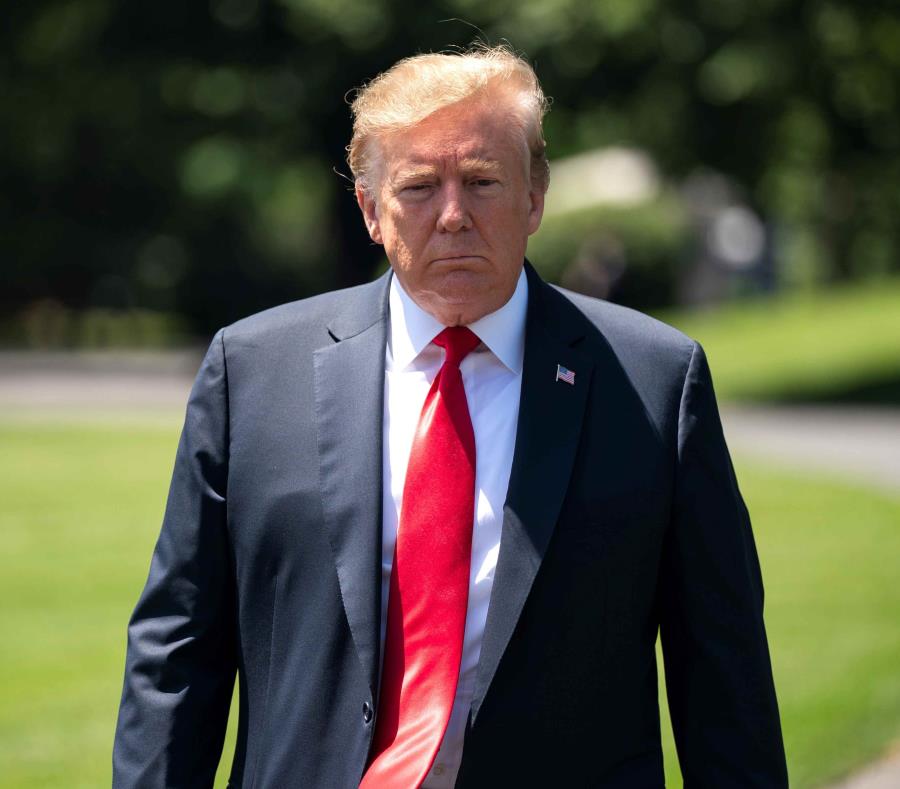 El presidente de Estados Unidos, Donald Trump (semisquare-x3)