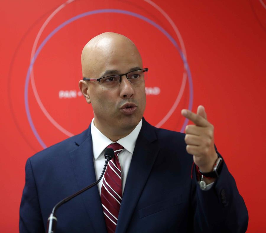 Ferrer durante una conferencia el pasado 30 de agosto. (GFR Media) (semisquare-x3)