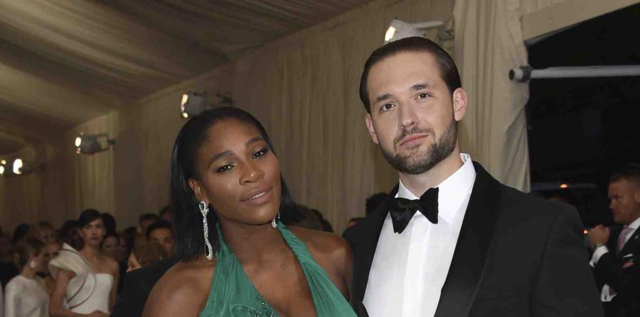 Williams junto a su pareja, Alexis Ohanian. (Archivo / AP) (horizontal-x3)