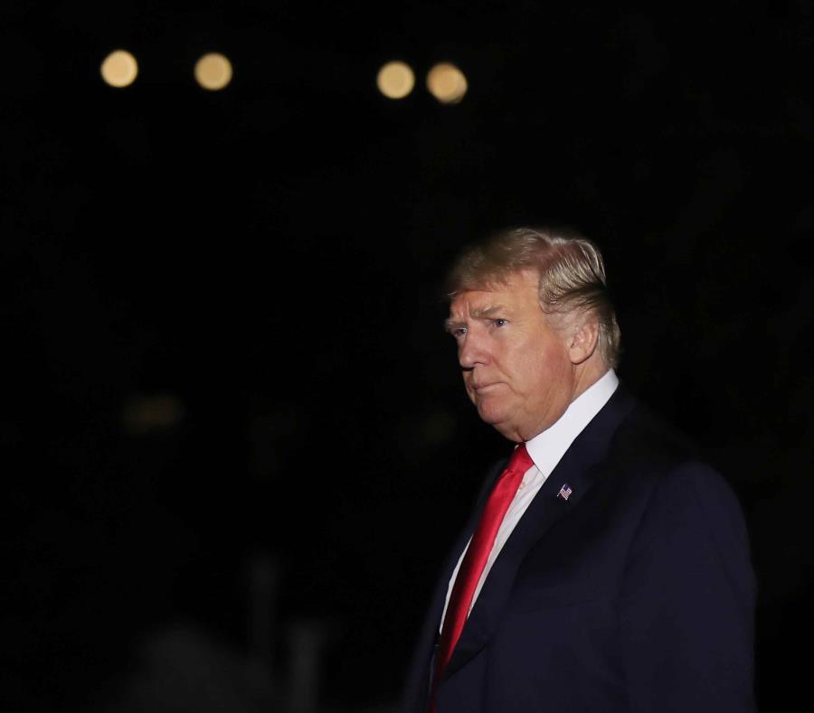 Trump defendió además a Brett Kavanaugh señalando que es “una persona muy buena”. (AP) (semisquare-x3)