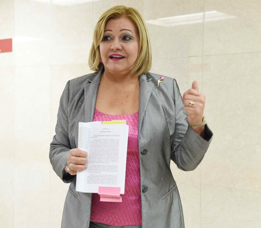 La comisionada electoral del PNP, Norma Burgos (semisquare-x3)
