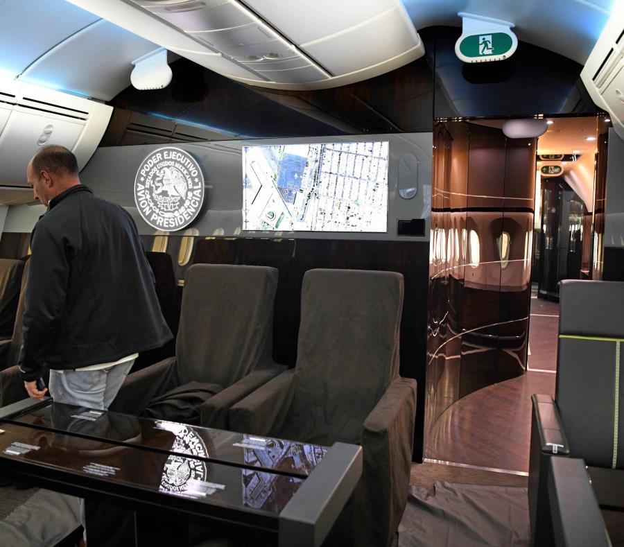 Avión presidencial que Andrés Manuel López Obrador puso a la venta por considerarlo un lujo excesivo. (semisquare-x3)